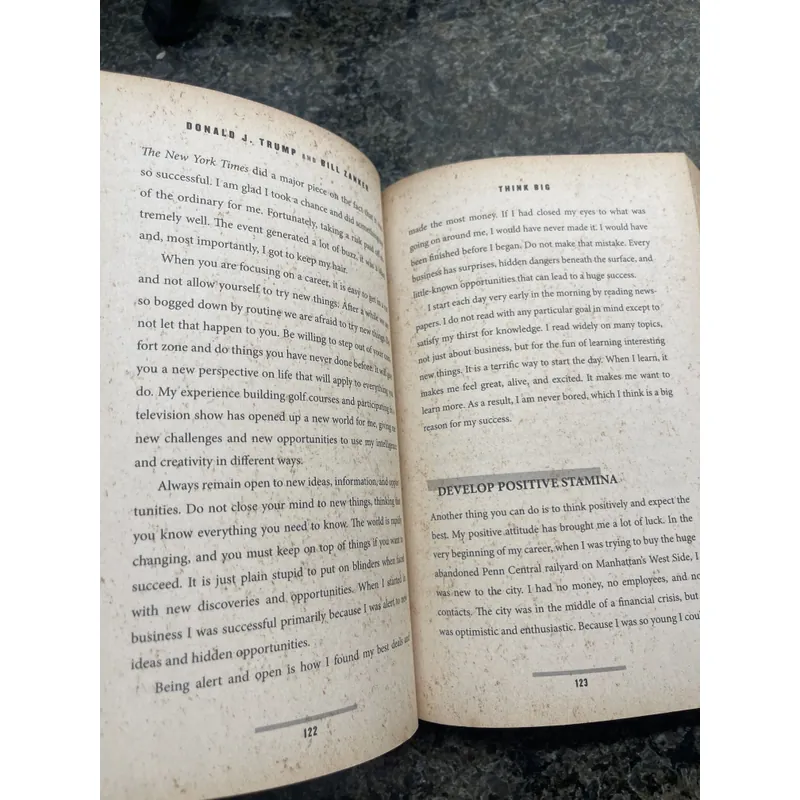 Think big Trump and Bill Zanker 735786