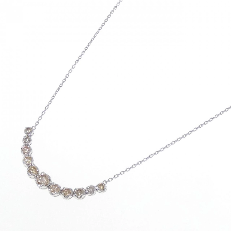 K18WG Dây chuyền kim cương - Hàng hiệu Authentic 857355