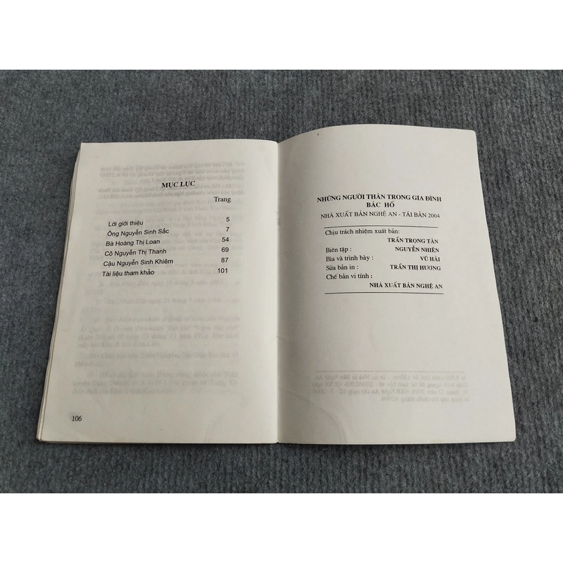 NHỮNG NGƯỜI THÂN TRONG GIA ĐÌNH BÁC HỒ 551746