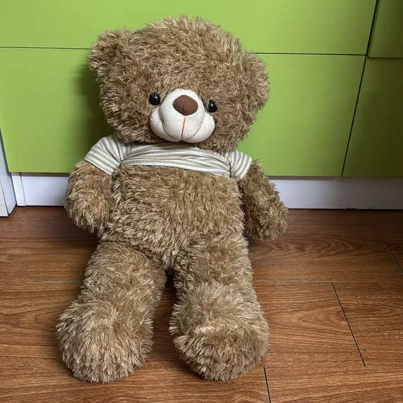 Gấu bông teddy bear 70cm nâu cưng xỉu mới 90% 1002267