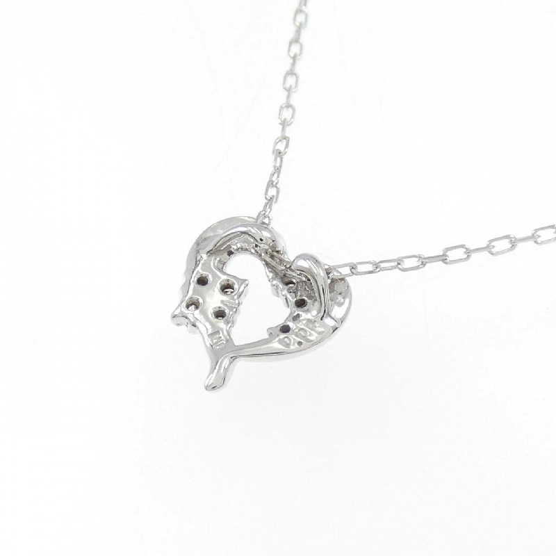 K10WG Dây chuyền kim cương hình trái tim 0.04CT - Hàng hiệu Chính hãng 859402