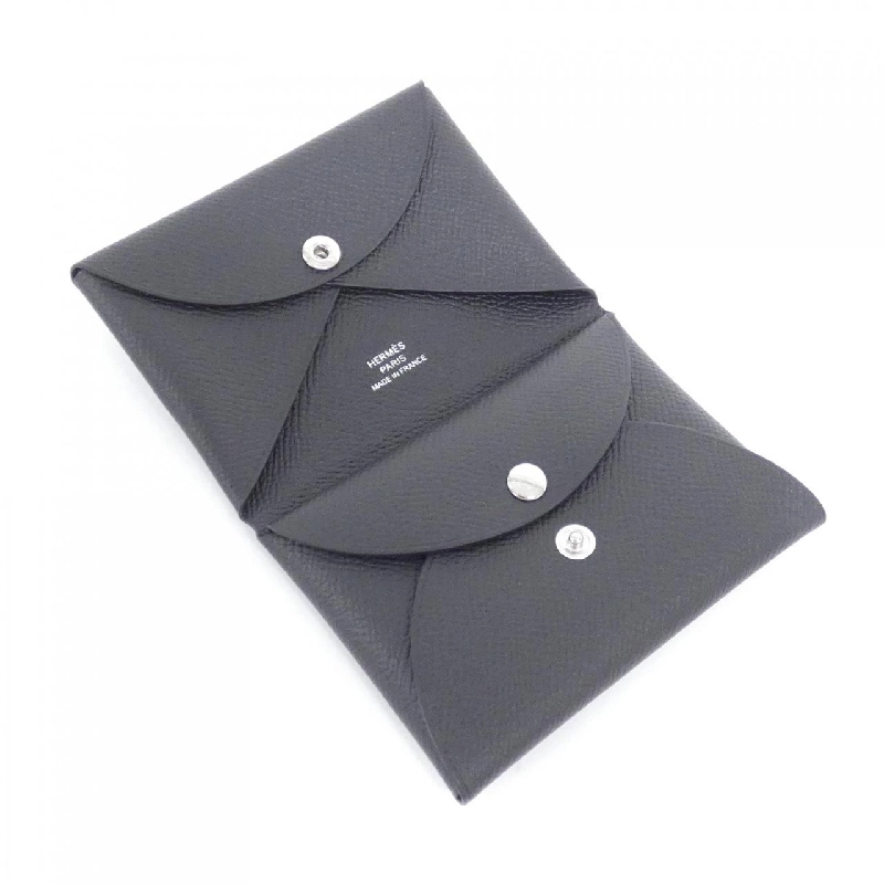 【Sản phẩm chưa sử dụng】Ví tiền Hermes Calvi Duo 083035CK 619963