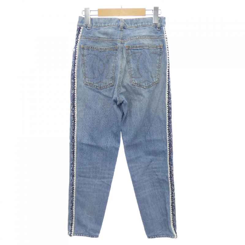 【Khuyến mãi】Quần jeans CHANEL 653871