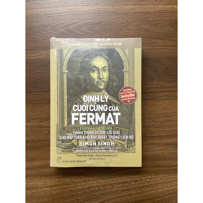Định lý cuối cùng của Fermat (Fermat's Enigma) - Simon Singh 934363