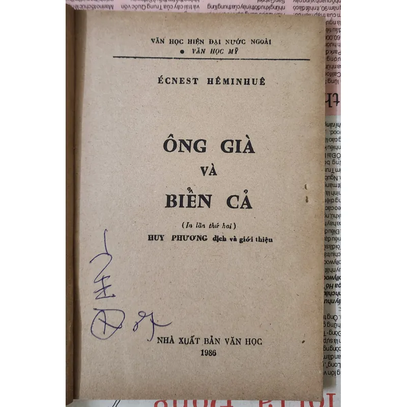 Văn học kinh điển Mỹ của E. Hemingway: ÔNG GIÀ & BIỂN CẢ 728042