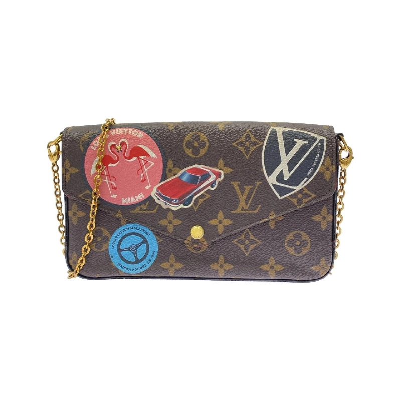 Túi xách vai Louis Vuitton Monogram World Tour Pochette Felicie M62145 - Hàng hiệu Chính hãng 803162