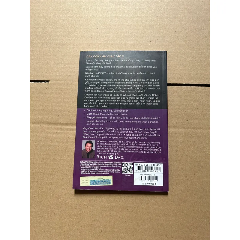 Dạy con làm giàu 9: Những bí mật về tiền bạc mà bạn không học ở nhà trường 796735