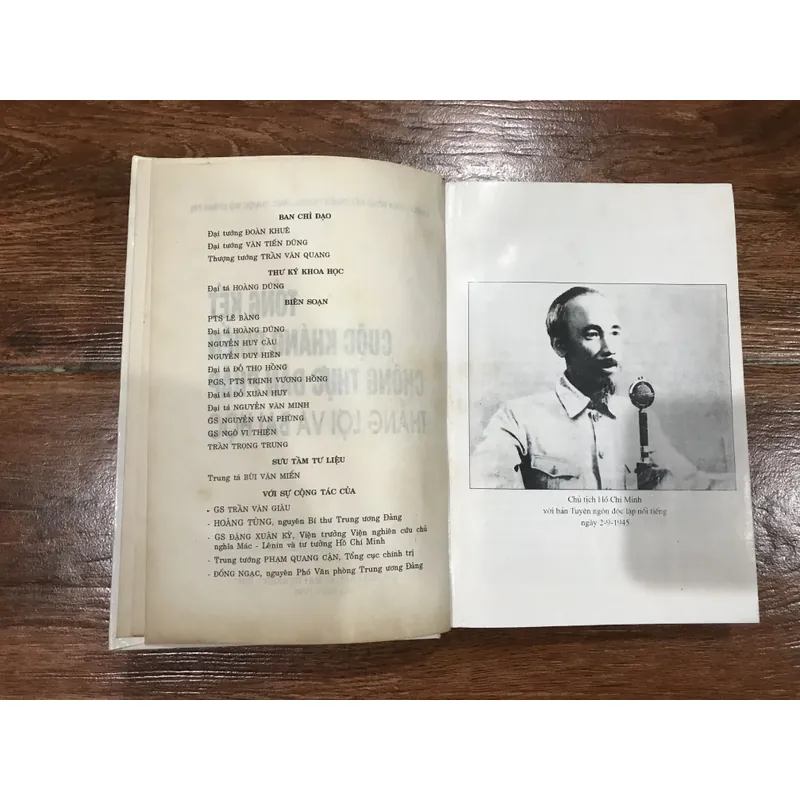 TỔNG KẾT CUỘC KHÁNG CHIẾN CHỐNG THỰC DÂN PHÁP THẮNG LỢI VÀ BÀI HỌC (k3) 741019