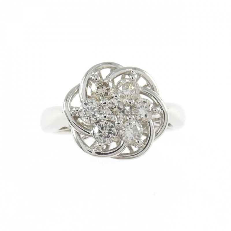 Nhẫn kim cương hoa PT900 0.50CT - Hàng hiệu Authentic 846579