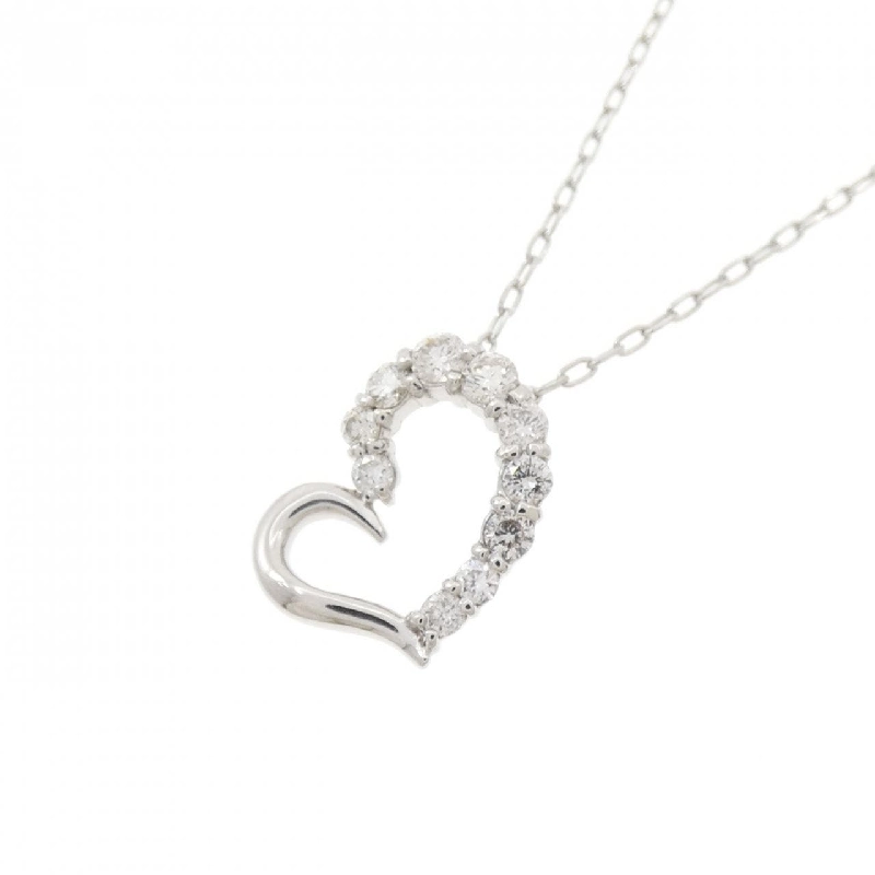 Dây chuyền kim cương hình trái tim PT900/PT850 0.30CT - Hàng hiệu Chính hãng 858840