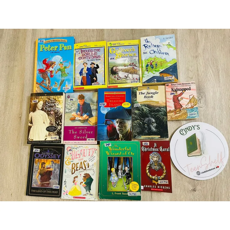 [Sách tiếng Anh 2hand] Like new 90% - 🍀👧Set Chapter Kinh Điển 604955