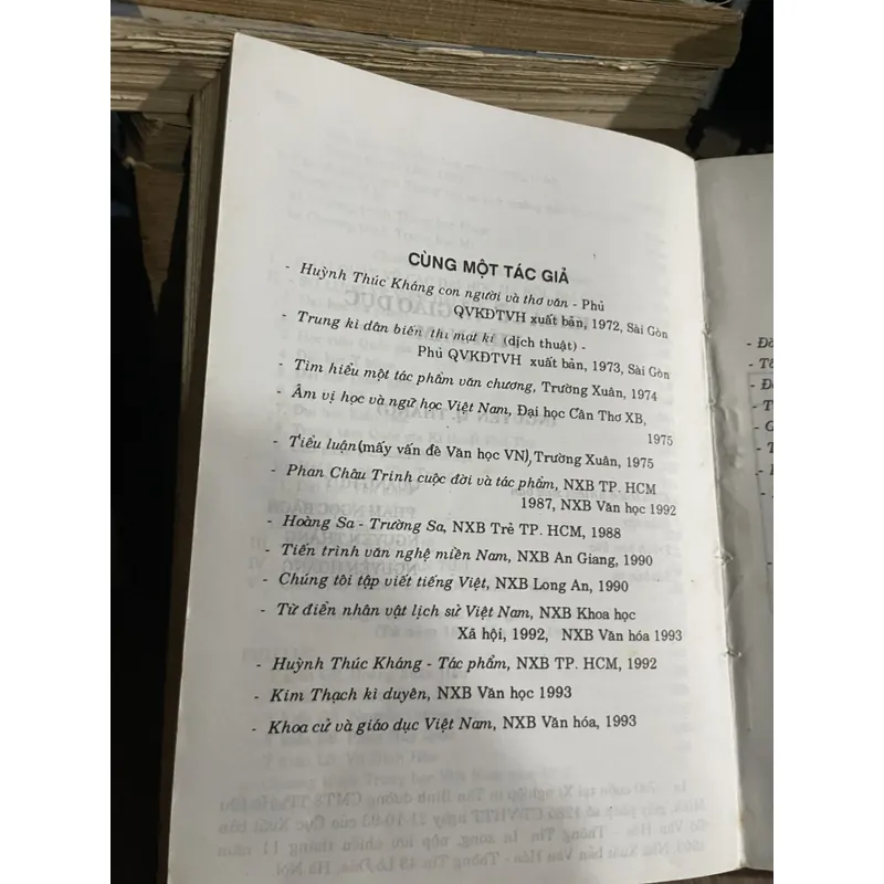 NGUYỄN Q. THĂNG- KHOA CỬ và GIÁO DỤC VIỆT NAM 737848