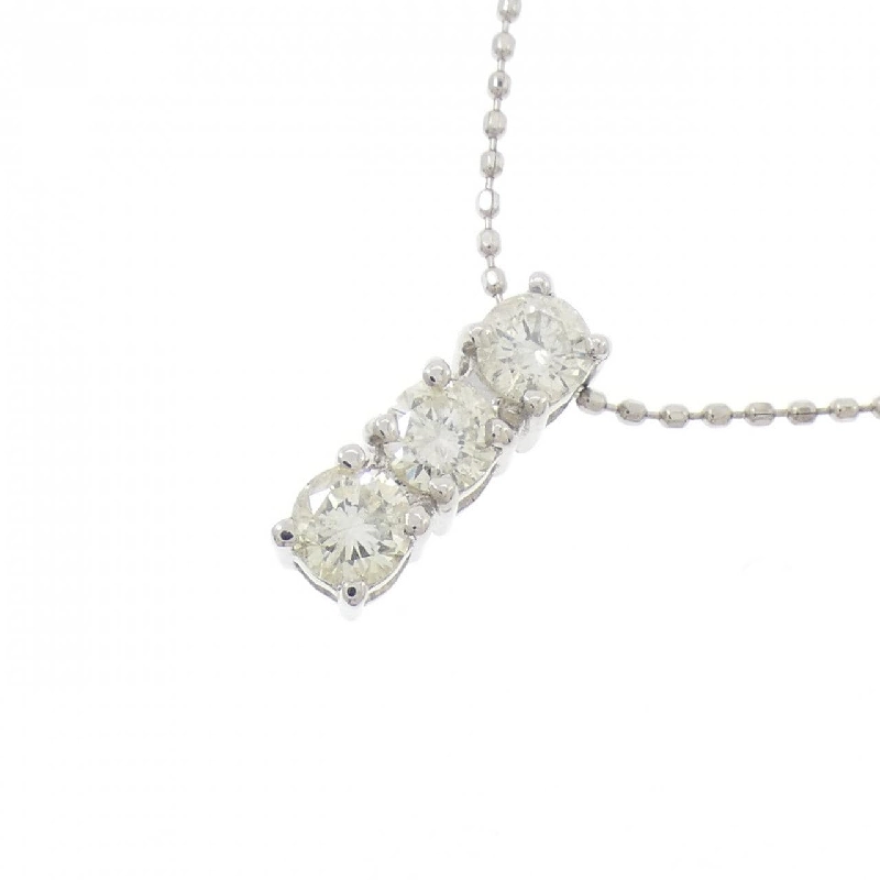 Dây chuyền kim cương ba viên PT900/PT850 0.50CT - Hàng hiệu Chính hãng 862143