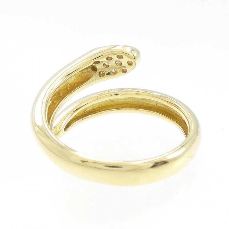 Nhẫn kim cương K18YG 0.10CT 673275