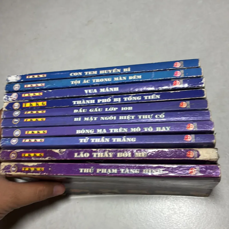 Tứ quái TKKG - Stefan Wolf (10 cuốn) 777764