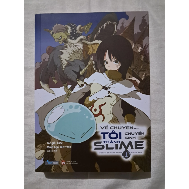 Tôi Chuyển Sinh Thành Slime 1 (kèm poster, bookmark) 323760