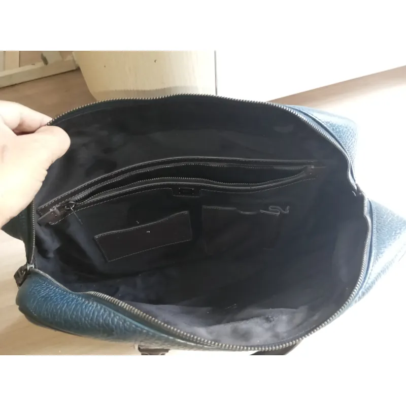 Cặp xách Dolce & Gabbana Da Xanh đậm 1019804