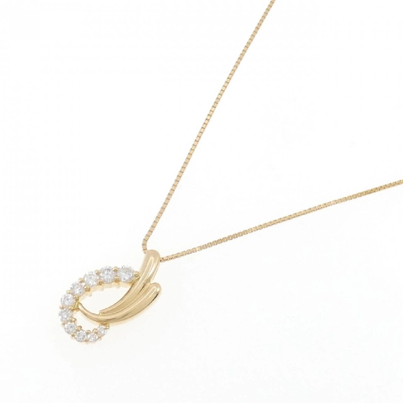 K18YG/750YG Dây chuyền kim cương 0.46CT - Hàng hiệu Chính hãng 868273