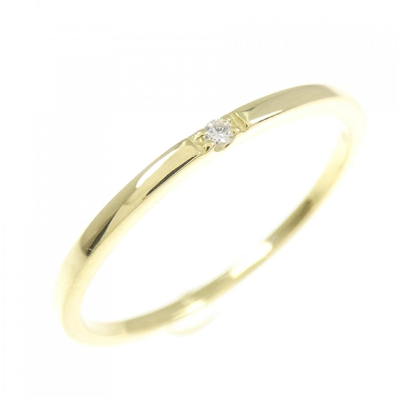 Nhẫn kim cương K18YG 0.01CT - Hàng hiệu Chính hãng 850598