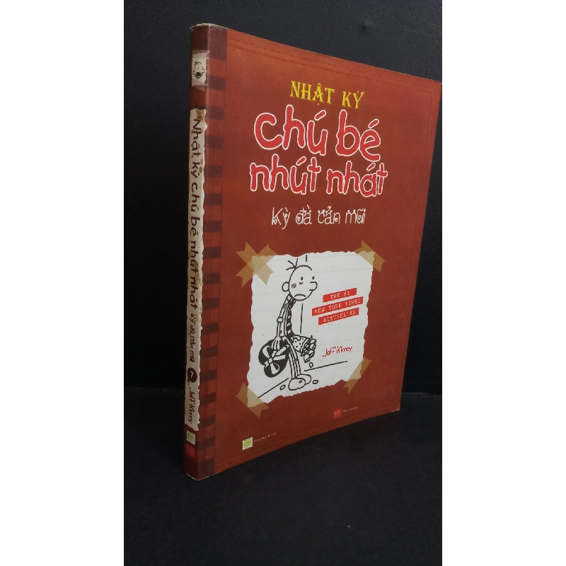 Nhật ký chú bé nhút nhát kỳ đà cản mũi 7 mới 80% bẩn bìa, ố nhẹ, tróc gáy 2015 HCM2811 Jeff Kinney VĂN HỌC 918388