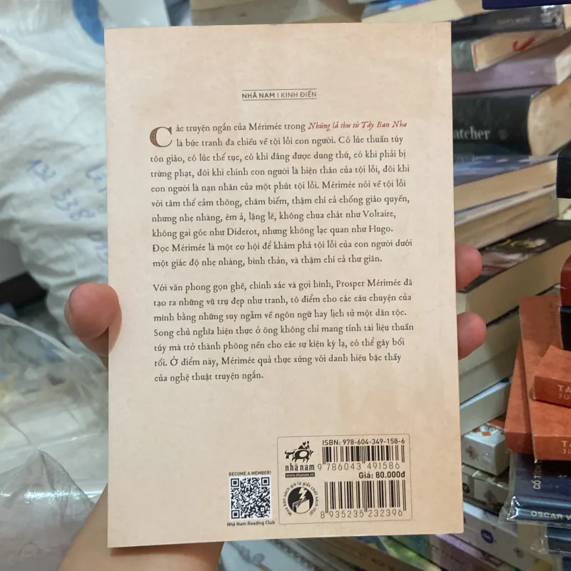 ( văn học kinh điển ) - Những lá thư từ Tây Ban Nha - Prosper Mérimée 1003049