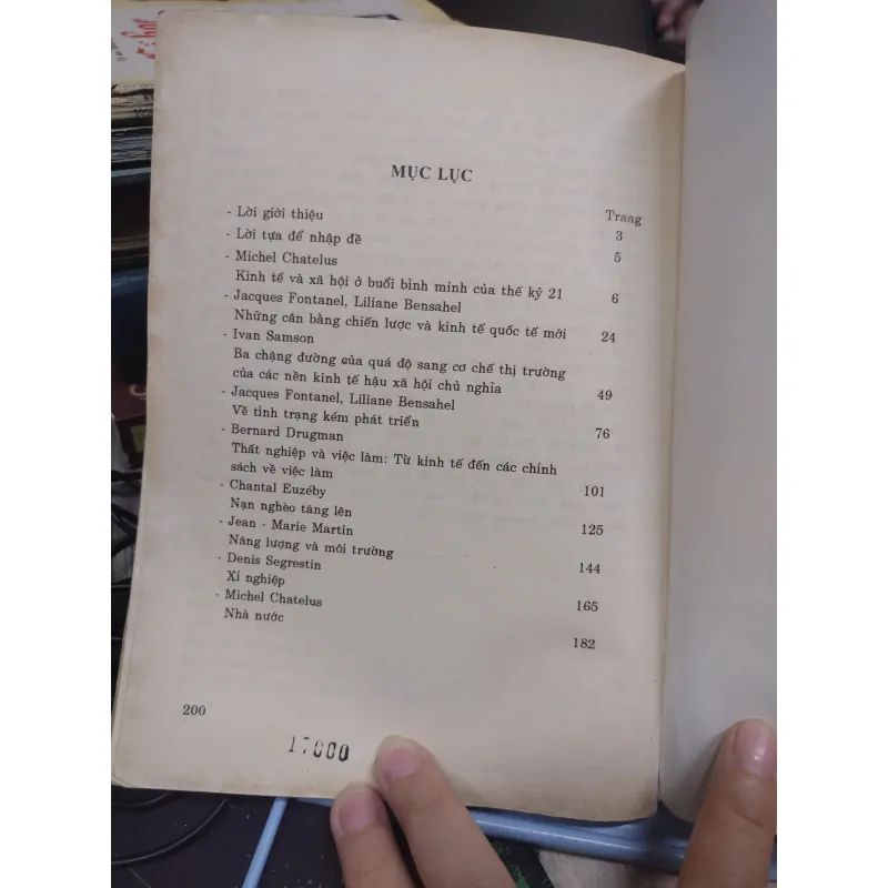 Sách: Mười vấn đề lớn về kinh tế Hiện đại (A3) Tác giả: Michel Chatelus và Jaques Fontanel 690011