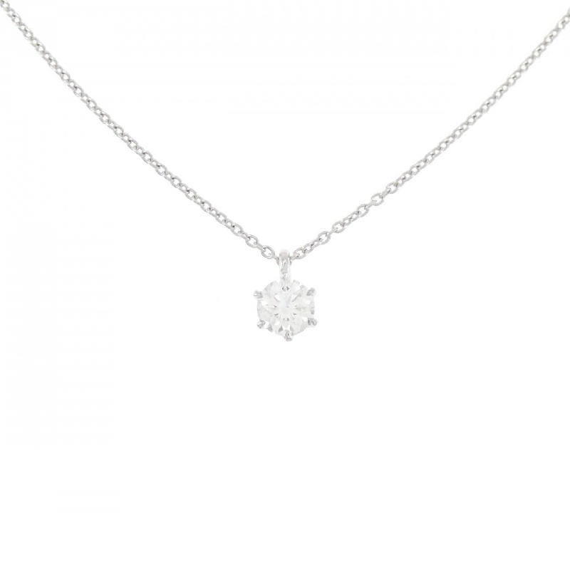 Dây chuyền kim cương PT900/PT850 0.261CT F SI1 EXT H&C - Hàng hiệu Chính hãng 880146