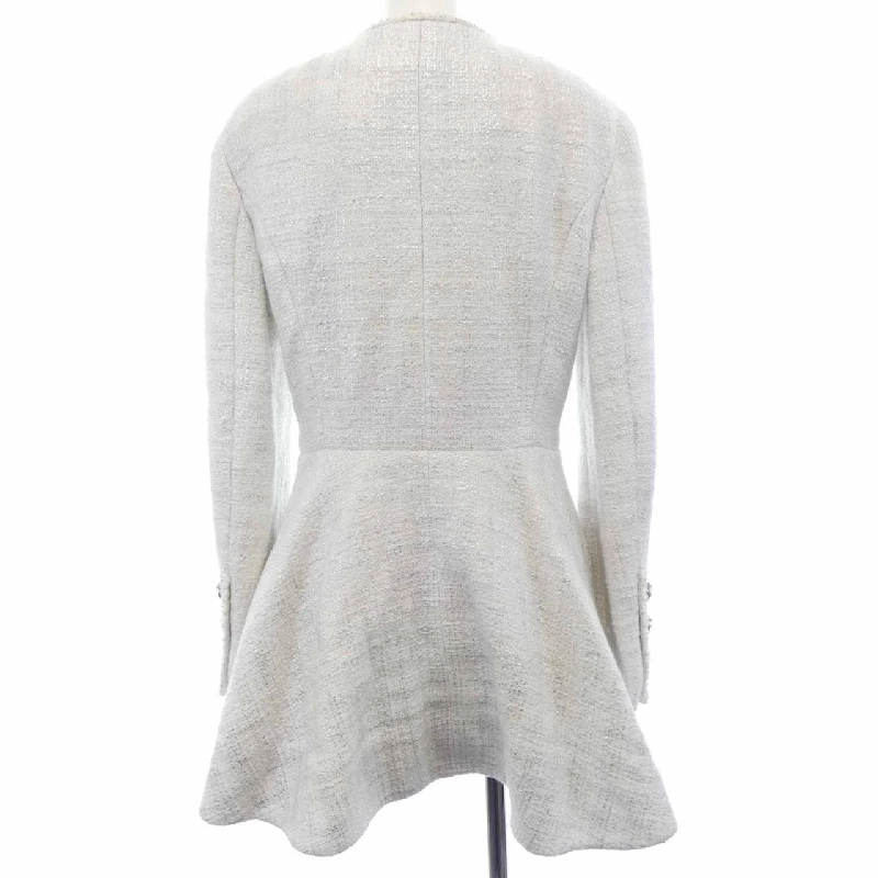 Jacket không cổ CHANEL P74926V66272 23S 631964