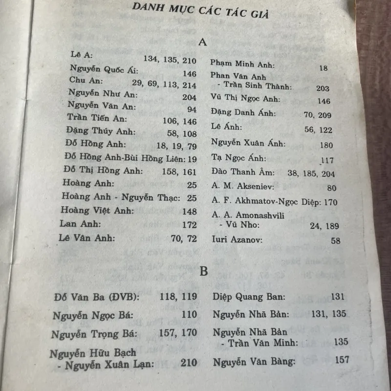 TẠP CHÍ NGHIÊN CỨU GIÁO DỤC - TỔNG MỤC LỤC 1969 - 1993 762297