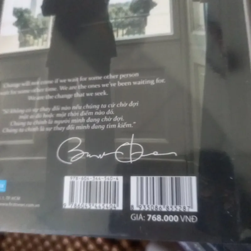 OBAMA MIỀN ĐẤT HỨA ( bìa cứng bọc nhung) 396979