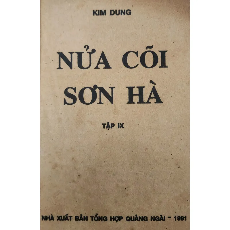Truyện Kim Dung - NỬA CÕI SƠN HÀ (trọn bộ) 702537