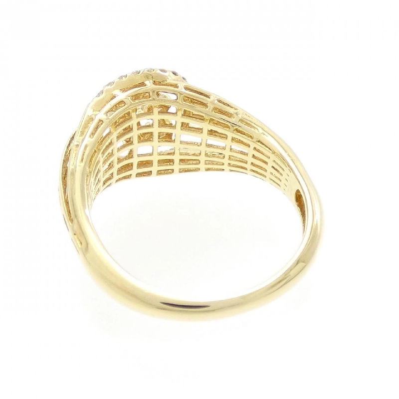 Nhẫn kim cương K18YG 0.33CT 673014