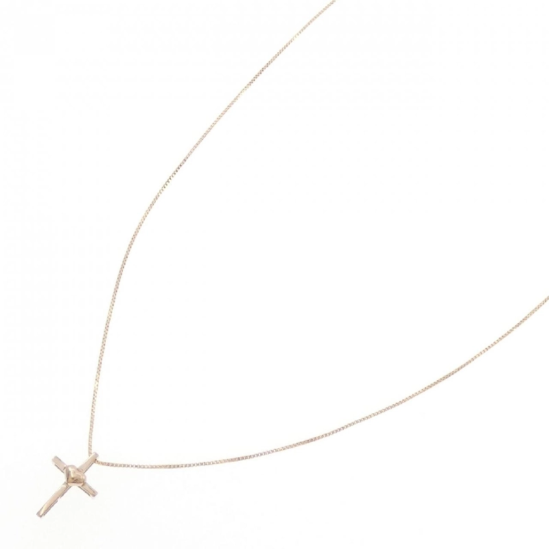 Trang sức Star Jewelry Cross×Heart K18PG - Hàng hiệu Chính hãng 844261