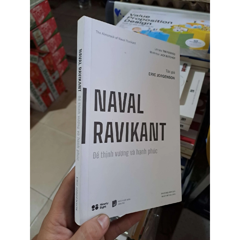 Naval Ravikant - Để Thịnh Vượng Và Hạnh Phúc - Eric Jorgenson - - KỸ NĂNG - HMT3012 749843