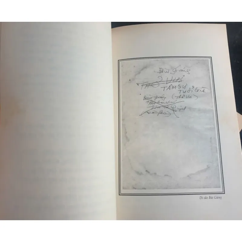 Tâm Sự Tuổi Già - Bùi Giáng 736990