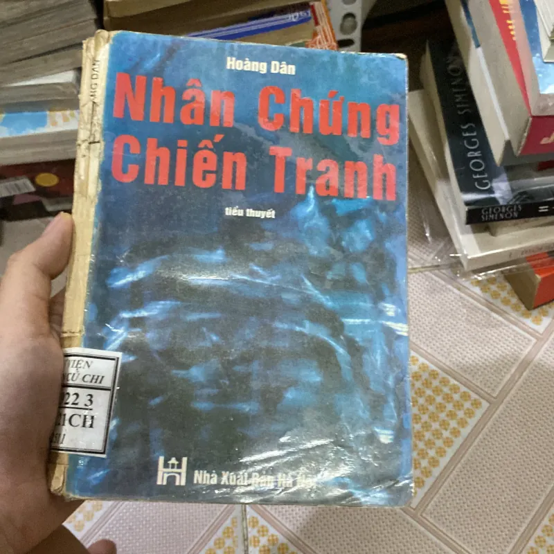 Nhân Chứng Chiến Tranh của tác giả Hoàng Dân xb  1995 1011485