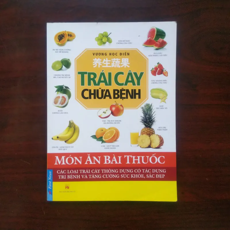 [Sách Y Học] Trái Cây Chữa Bệnh + Rau Củ Chữa Bệnh - Món Ăn Bài Thuốc Full Color 1002974