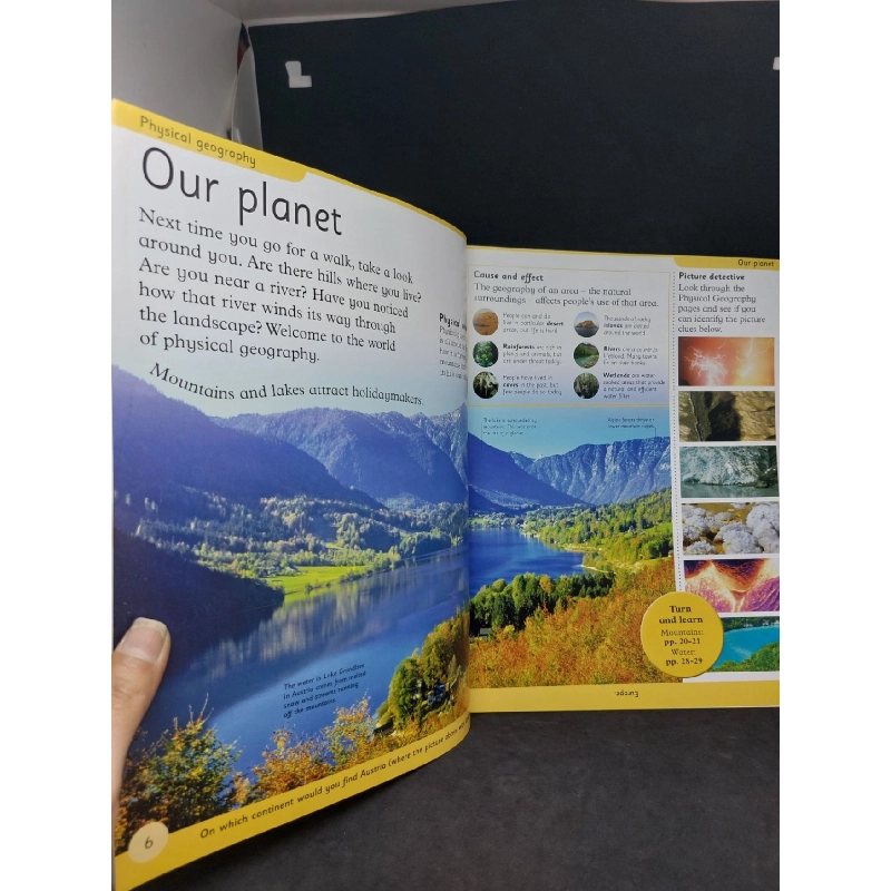 First earth Encyclopedia mới 90% sách in màu HCM1007 911978