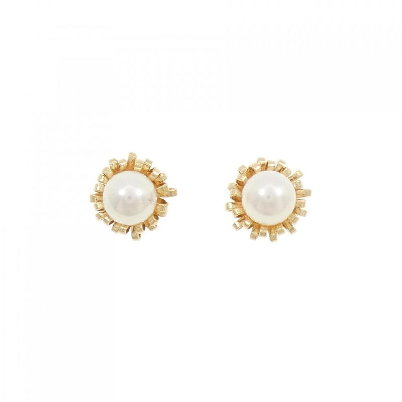 Bông tai ngọc trai Akoya K18YG 5.5mm - Hàng hiệu Chính hãng 868177