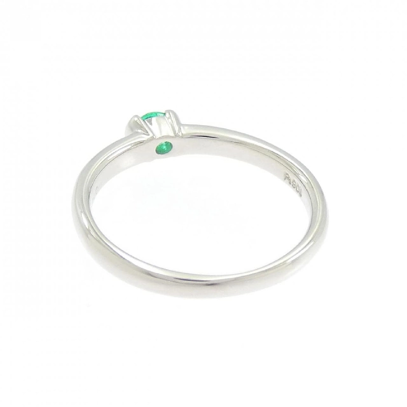Nhẫn Emerald PT900 0.14CT - Hàng hiệu Chính hãng 848175