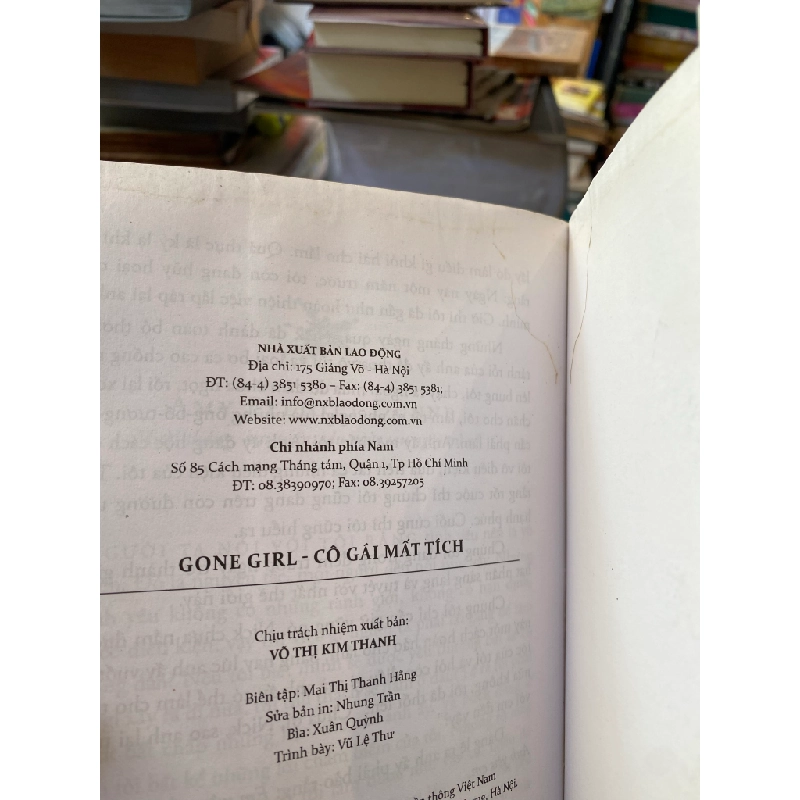 Gone Girl cô gái mất tích - Gillian Flynn 127503