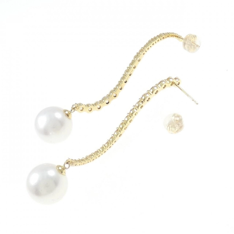 K18YG Bạch Ngọc Trai Bông Tai 11.6mm - Hàng hiệu Chính Hãng 868885