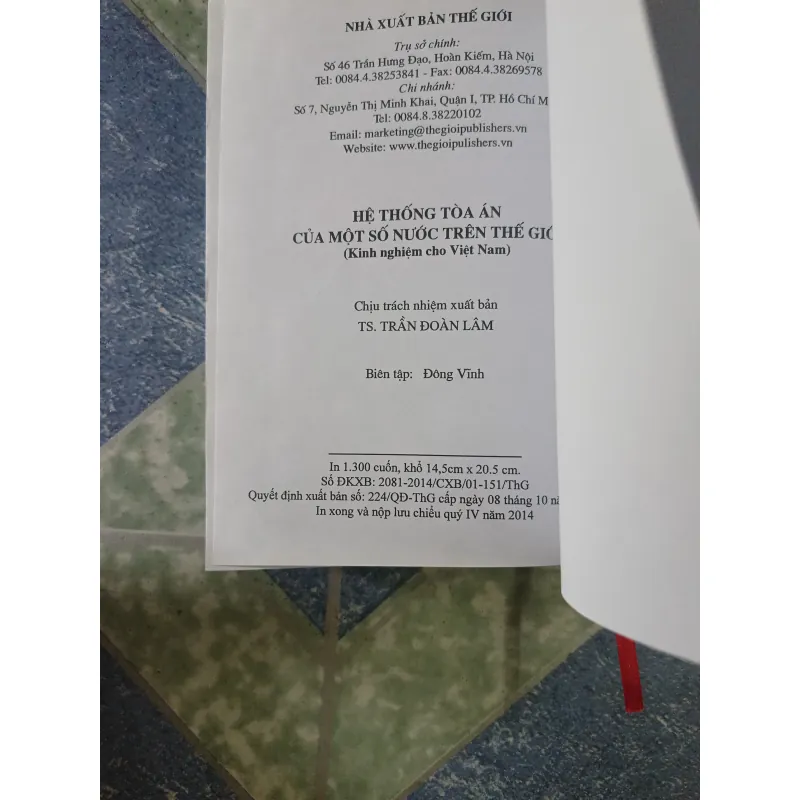 Hệ thống tòa án của một số nước trên thế giới - Trương Hòa Bình & Ngô Cường 712525