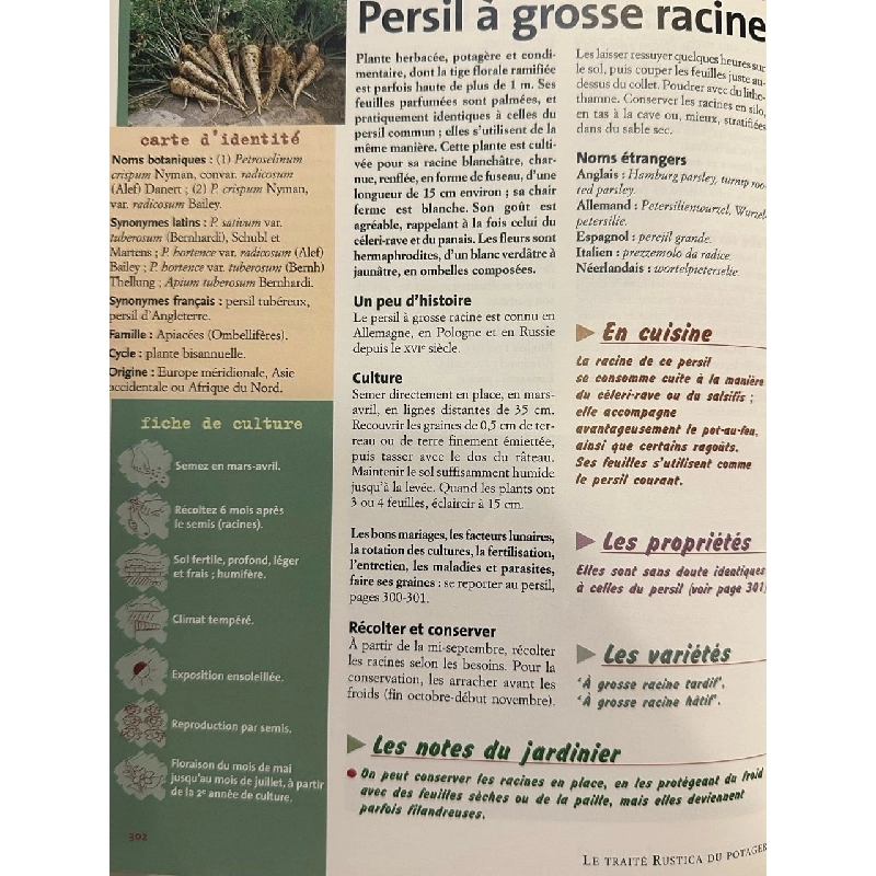 Le Traité Rustica du Potager 999590