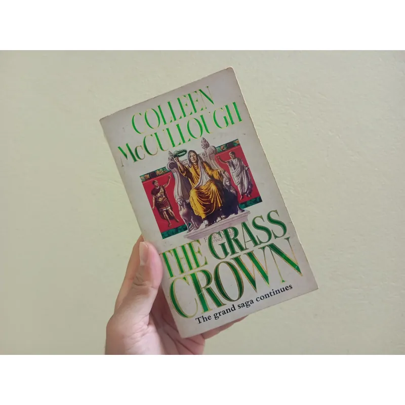 The grass crown, sách ngoại văn tiếng Anh english book tiểu thuyết  707878