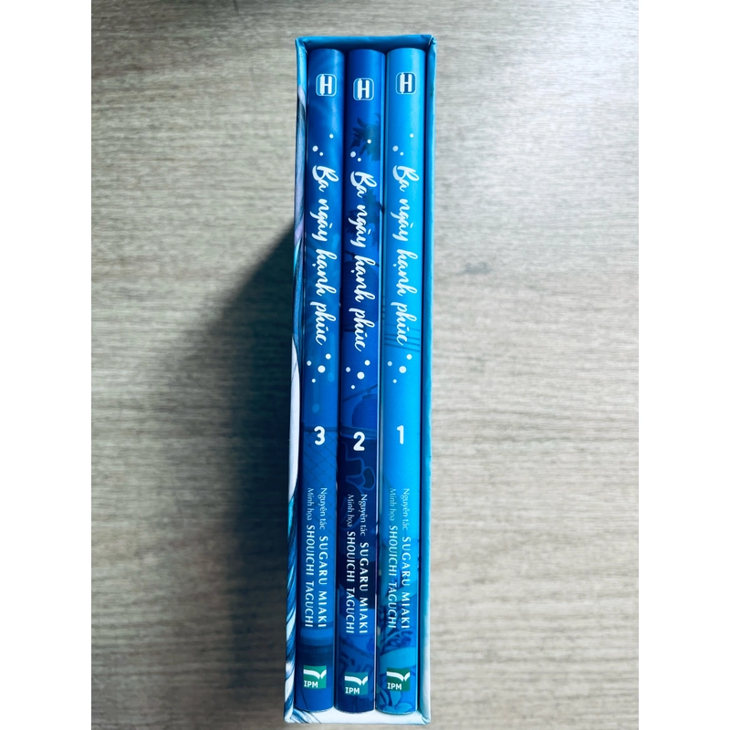 Sách - Ba Ngày Hạnh Phúc (Boxset Manga 3 Tập) 462937