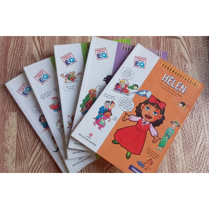 COMBO 5 QUYỂN TRUYỆN DANH NHÂN THẾ GIỚI- PẮC ChÔNG QUAN&NEUNG IN PUBLISHING COMPANY 531772