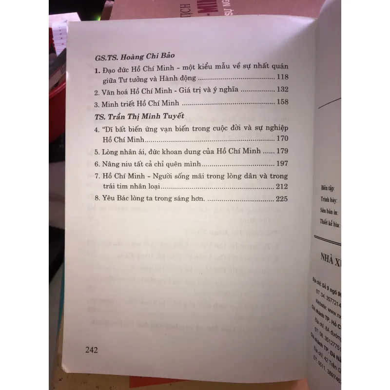 Góp phần tìm hiểu tư tưởng và đạo đức Hồ Chí Minh  1021724