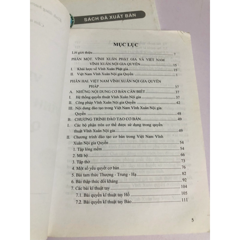 BỘ 2 TẬP VIỆT NAM VĨNH XUÂN NỘI GIA QUYỀN PHÁP 541297