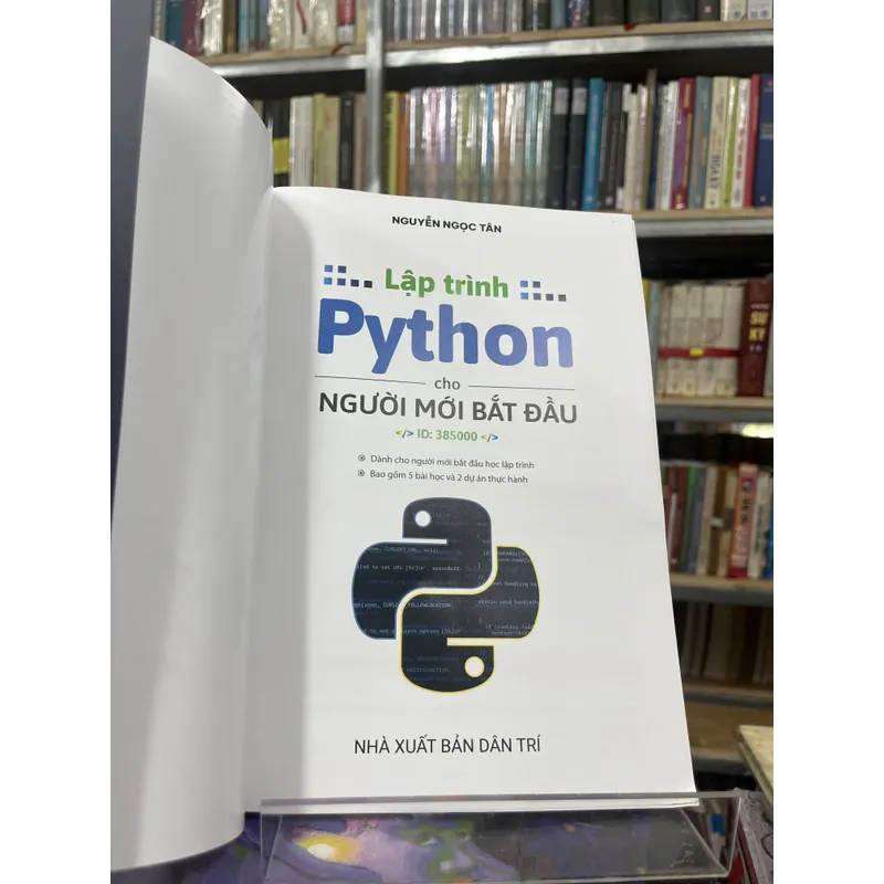 LẬP TRÌNH PYTHON CHO NGƯỜI MỚI BẮT ĐẦU 605097